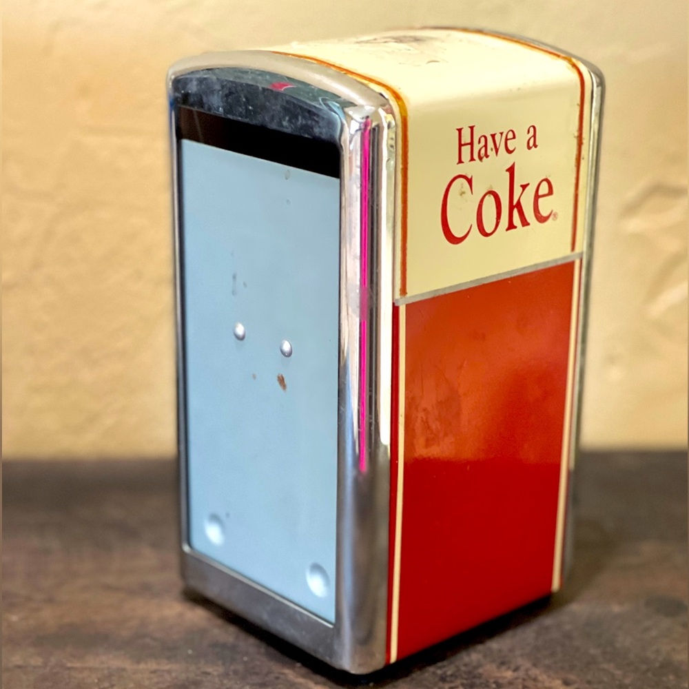 Coca-Cola napkin dispenser